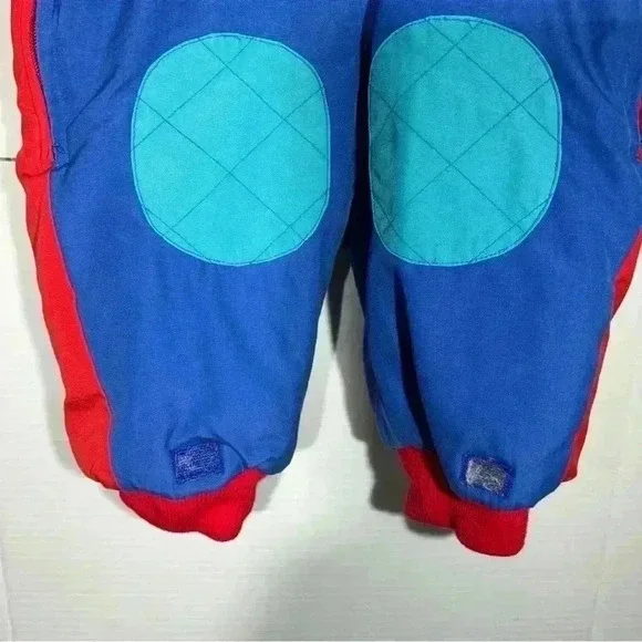 VTG 80s Happy Kids Full Body Snow Suit Size 12 Months - Picture 3 of 9